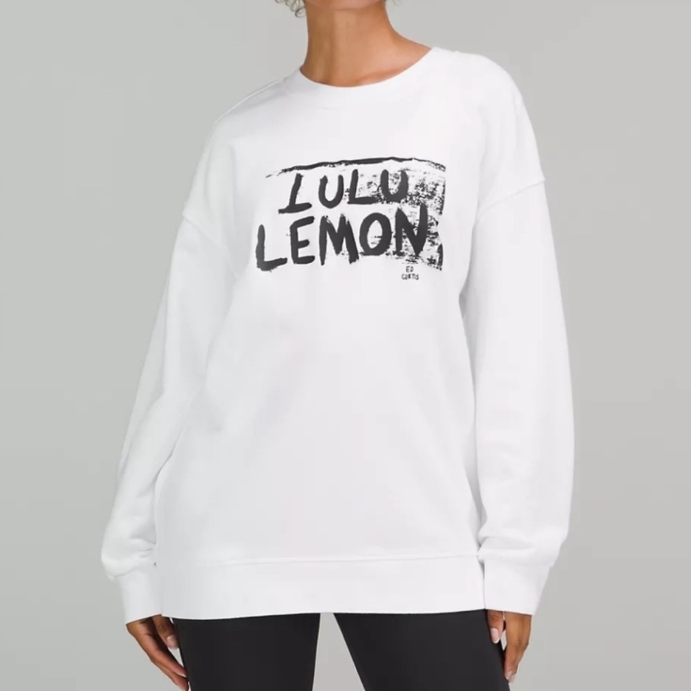 Lululemon Perfectly Oversized Crew Ed Curtis